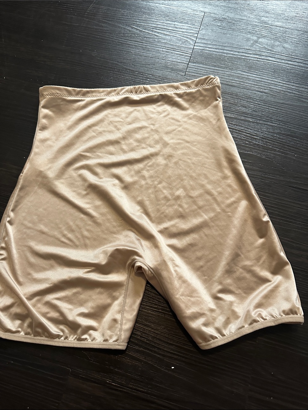 High-Waist Nude Shaping Shorts